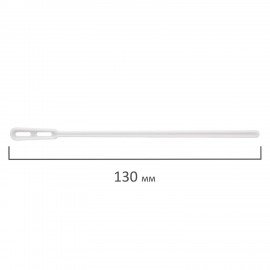 Размешиватель одноразовый пластиковый 130 мм, КОМПЛЕКТ 500 шт., для чая и кофе, ПП, 608147, 19-8067