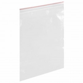 Пакеты с замком ZIP-LOCK "зиплок", комплект 100 шт., 250х350 мм, ПВД, толщина 35 мкм, STAFF, 608169