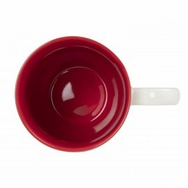 Кружка ОФИСМАГ, 340 мл, керамика, белая, 608371