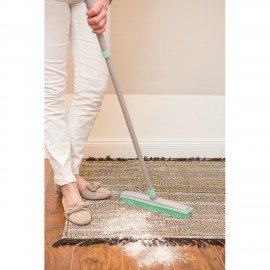 Швабра-сгон щётка с резиновой щетиной BACTERIA STOP 32 см, щетина 5,5 см, рукоятка 80-140 см, YORK, 2271, 51301