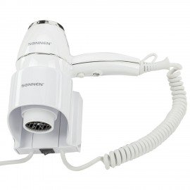 Фен для волос настенный SONNEN HD-2206 SUPER POWER, 1850 Вт, белый, 3 температурных режима, 608482