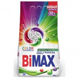 Стиральный порошок-автомат 3 кг, BIMAX Color, 2519-1АХ