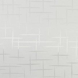 Пленка на окно самоклеящаяся статическая БЕЗ КЛЕЯ солнцезащитная 75х150 см "Штрихи" DASWERK, 608578