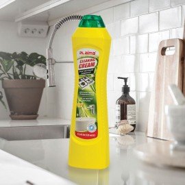 Чистящее средство универсальное крем 500 мл + 20 мл в подарок, LAIMA "Лимон", ТУРЦИЯ, 608660