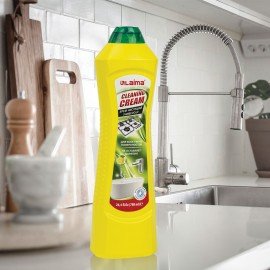 Чистящее средство универсальное крем 700 мл + 80 мл в подарок, LAIMA "Лимон", ТУРЦИЯ, 608662