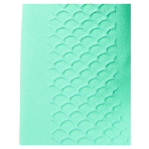 Перчатки латексные КЩС, сверхпрочные, плотные, хлопковое напыление, размер 7,5-8 M, средний, зеленые, HQ Profiline, 73583