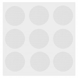 Клеевые кружки двусторонние, диаметр 22 мм, акриловая основа, 36 шт., BRAUBERG, 608776