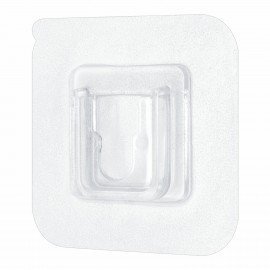 Крючки-кронштейны самоклеящиеся 6х6 см, КОМПЛЕКТ 10 шт., акриловый клей, LAIMA Home, 608794