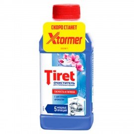 Очиститель для стиральных машин от накипи, грязи и запаха TIRET 250 мл "Цветочный", 3186202
