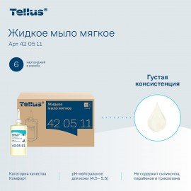 Картридж с жидким мылом одноразовый TORK (Система S1) Advanced, 1 л, мягкое, 420511
