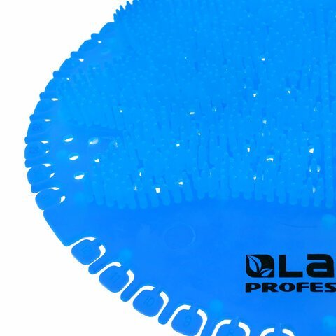 Дезодоратор коврик для писсуара синий, аромат Тутти-фрутти, LAIMA Professional, на 30 дней, 608896