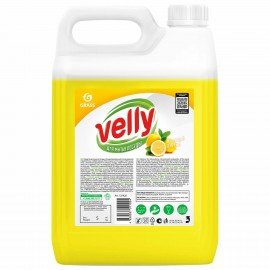 Средство для мытья посуды 5 кг, GRASS VELLY "Лимон", концентрат, 125428