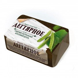 Мыло туалетное 140 г Чистые традиции, "Дегтярное", 147-2