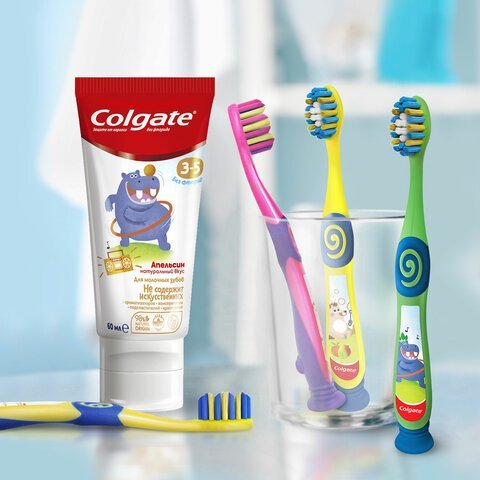 Зубная щетка детская (2-5 лет) COLGATE, супер мягкая, 8718951414181