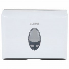 Диспенсер для полотенец бытовой LAIMA HOME (Система H2), Z-сложения, белый, ABS, 609108, M-5823B-W