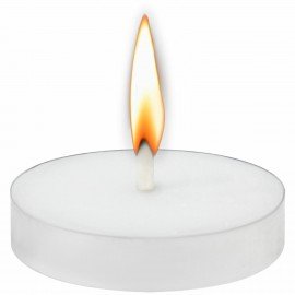 Свечи чайные Standard, до 3,5 часов горения, вес 8,5 г, КОМПЛЕКТ 100 шт., в гильзе, LAIMA, 609198