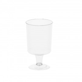 Рюмка одноразовая 100мл пластиковая прозрачная "Кристалл", ВЗЛП, ШК0204, 1002П