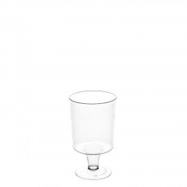 Рюмка одноразовая 100мл пластиковая прозрачная "Кристалл", ВЗЛП, ШК0204, 1002П