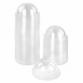 Крышка купольная для стакана d 90 мм, прозрачная, полипропилен, ВЗЛП, 3006П