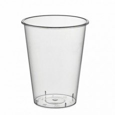 Стакан одноразовый пластиковый, прозрачный, сверхплотный, 375 мл, "Bubble Cup", ВЗЛП, 1020ГП