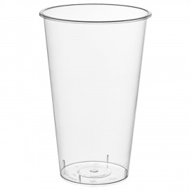 Стакан одноразовый 500мл пластиковый матовый Bubble Cup, СВЕРХПЛОТНЫЙ, ВЗЛП, ШК5407, 1021П