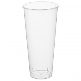 Стакан одноразовый 650мл пластиковый матовый Bubble Cup, СВЕРХПЛОТНЫЙ, ВЗЛП, ШК5377, 1022П