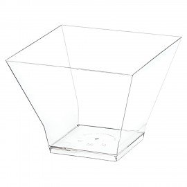 Креманка одноразовая 200мл пластиковая "Средняя пагода" прозрач, ВЗЛП, ШК0334, 5008П