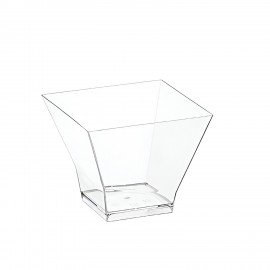 Креманка одноразовая 120мл пластиковая "Пагода" прозрачная, ВЗЛП, ШК0570, 5032П