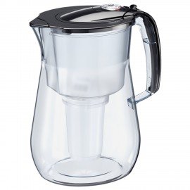 Кувшин-фильтр для очистки воды АКВАФОР "Прованс А5", 4,2 л, со сменной кассетой, черный, 519169