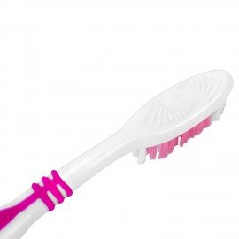 Зубная щетка средней жесткости, КОМПЛЕКТ 10 шт, LAIMA DENT, 609311