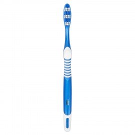 Зубная щетка жесткая, LAIMA DENT "Nano Complete WHITENING", безопасное отбеливание, 609317