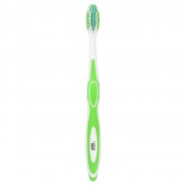 Зубная щетка средней жесткости, LAIMA DENT, "MASSAGER", с массажными щетинками, 609318