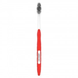 Зубная щетка средней жесткости, щетинки с угольным напылением, КОМПЛЕКТ 2 шт, LAIMA DENT, 609319