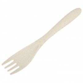 Ланч-бокс контейнер 3 отделения 1,4л ложка, вилка, 8х21х14см, бежевый, JOYLUX ECO, 609346