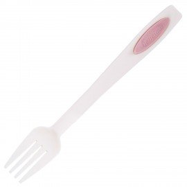 Ланч-бокс контейнер 2 секции 3+1 отделение 1,4л ложка, вилка 7х21х14см, розовый JOYLUX, 609348