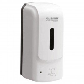 Дозатор для жидкого антисептика LAIMA PROFESSIONAL SUPER, СЕНСОРНЫЙ, 1 л, спрей, ABS-пластик, белый, 609503