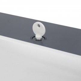 Диспенсер для полотенец LAIMA PROFESSIONAL SUPER (Система H2), Z-сложения, ABS-пластик, белый, 609505