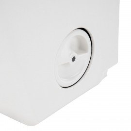 Диспенсер для полотенец в рулонах LAIMA PROFESSIONAL SUPER (H1), механический, ABS-пластик, белый, 609506