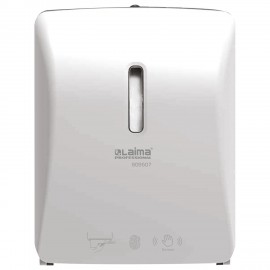 Диспенсер для полотенец в рулонах LAIMA PROFESSIONAL SUPER (H1), СЕНСОРНЫЙ, ABS-пластик, белый, 609507