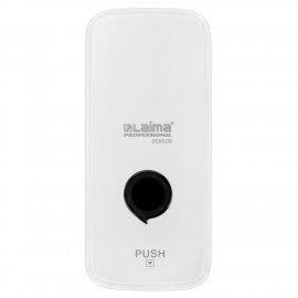 Дозатор для жидкого мыла LAIMA PROFESSIONAL PREMIUM, НАЛИВНОЙ, 0,5 л, белый, ABS-пластик, 609508