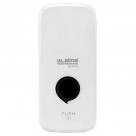 Дозатор для жидкого мыла LAIMA PROFESSIONAL PREMIUM, НАЛИВНОЙ, 1 л, белый, ABS-пластик, 609509