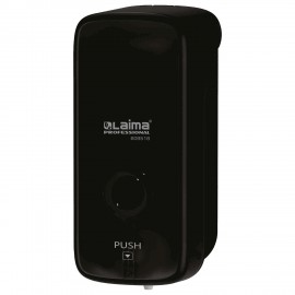 Дозатор для жидкого мыла LAIMA PROFESSIONAL PREMIUM BLACK, НАЛИВНОЙ, 0,5 л, черный, ABS-пластик, 609518