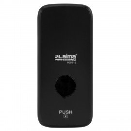 Дозатор для жидкого мыла LAIMA PROFESSIONAL PREMIUM BLACK, НАЛИВНОЙ, 0,5 л, черный, ABS-пластик, 609518
