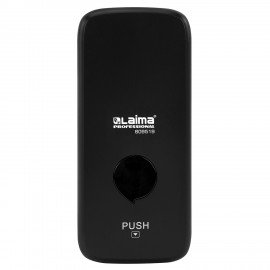 Дозатор для жидкого мыла LAIMA PROFESSIONAL PREMIUM BLACK, НАЛИВНОЙ, 1 л, черный, ABS-пластик, 609519