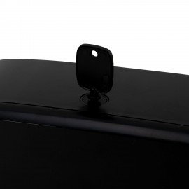 Диспенсер для полотенец LAIMA PROFESSIONAL PREMIUM BLACK (Система H2), Z-сложения, черный, ABS-пластик, 609522