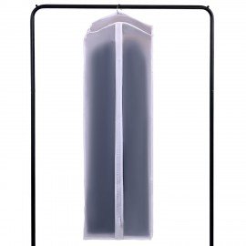 Чехол-кофр объёмный для хранения одежды на молнии, 60х30х90см, цвет белый, SHAMAANI, 609596