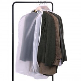 Чехол-кофр объёмный для хранения одежды на молнии, 60х30х90см, цвет белый, SHAMAANI, 609596