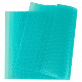 Коврики универсальные 6 шт., 30х45 см, для холодильника, полок, сервировки, бирюзовый, DASWERK, 609606