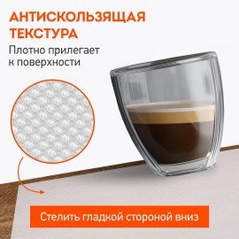 Коврик универсальный в рулоне 50х300см для холодильника, кухонных ящиков, под обувь, DASWERK, 609607