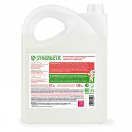 Гель для стирки концентрированный биоразлагаемый 5 л, SYNERGETIC 